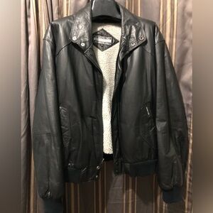 Members Only Black Leather Jacket